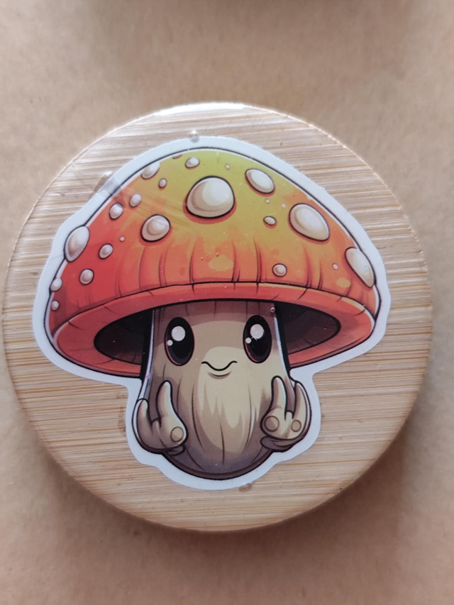 Décapsuleur champi-mignon magnétique frigo