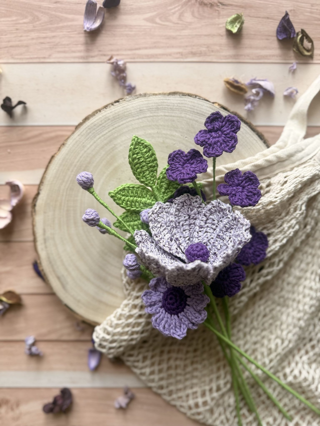 Bouquet violet