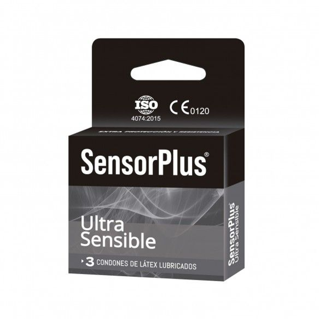 Preservativos Sensor Plus Ultra Sensible 3 Un