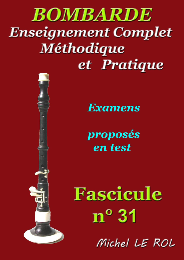 Fascicule 31 Examens proposés