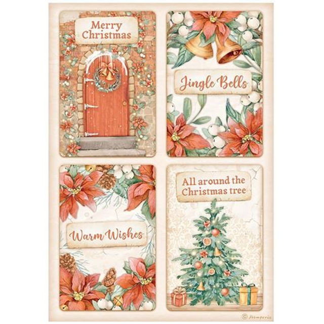 All Around Christmas 4 Cards 