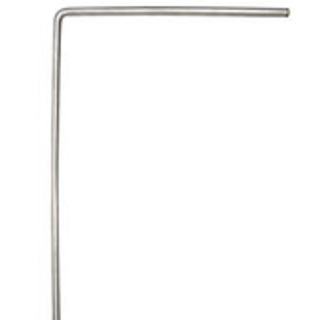 Stainless Steel Extra Long L Bar +6” on horizontal - Lowery