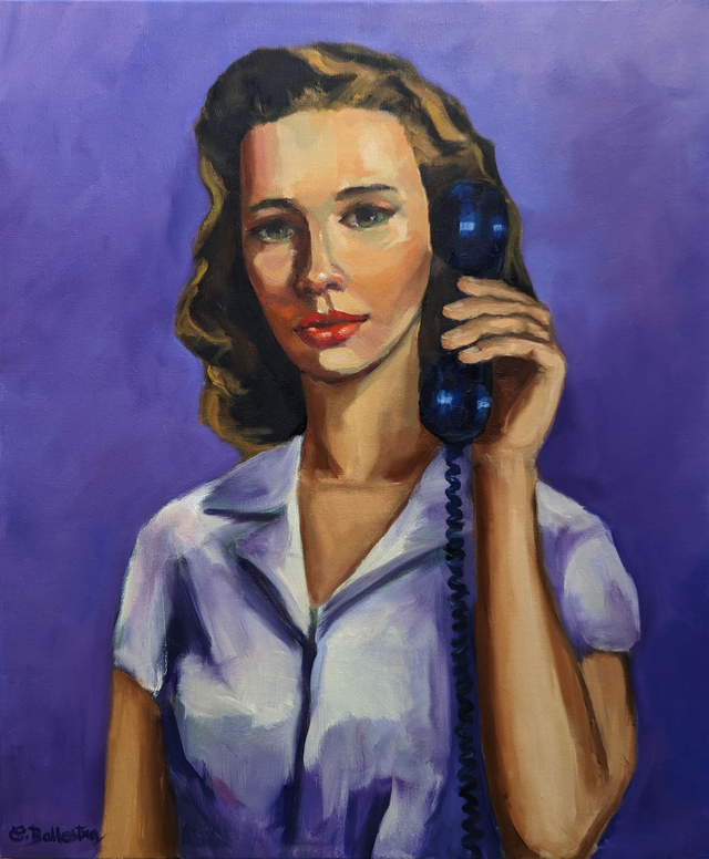 L'appel / Dimensions:46x55