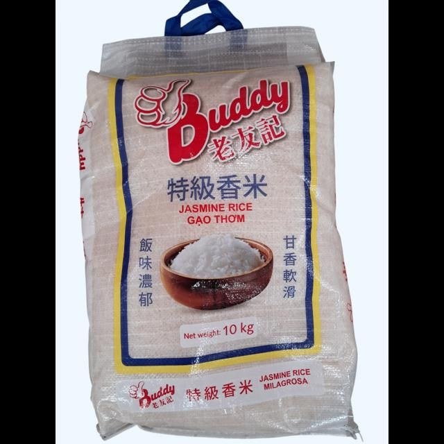 Buddy Jasmine Rice Milagrosa 10kg Gao Thom Jasmine Rice