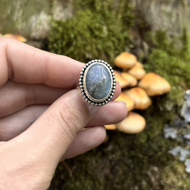 Bague labradorite