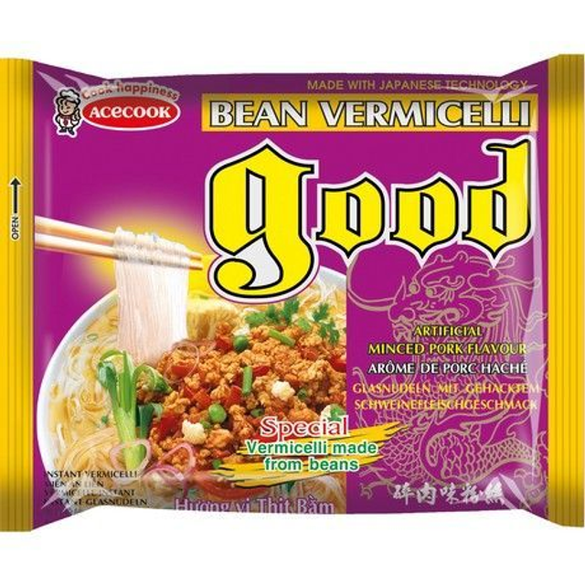 Acecook GOOD Instant Bean Vermicelli (Miến ăn liền) (Box 48stk)