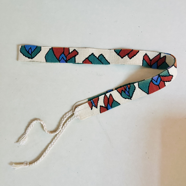 Ceinture coton cérémonie 