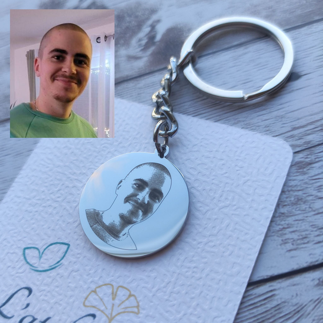 Porte-clés &quot;Portrait&quot;  