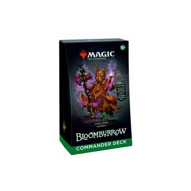 Deck Commander Bloomburrow "Squirreled Away" English - Magic the Gathering 