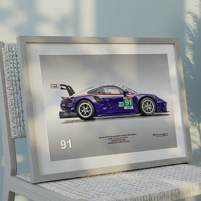 C241201 Porsche 911RSR Le Mans 2018 #91