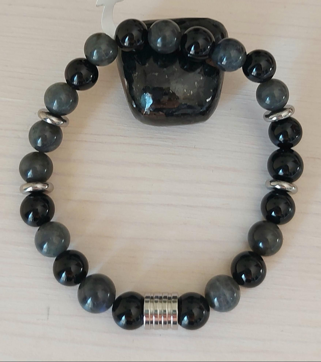Labradorite et Onyx