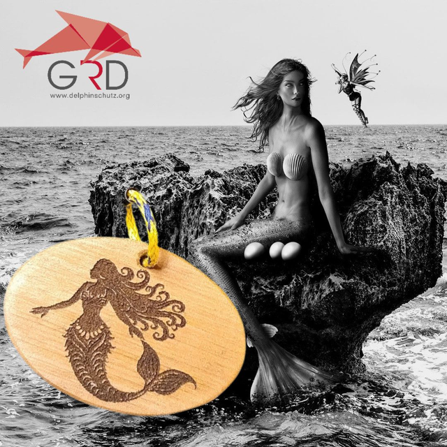 Schlüsselanhänger-Meerjungfrau