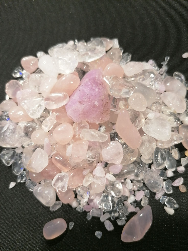 Power of Love Mischung mit Glasflasche und Hülle