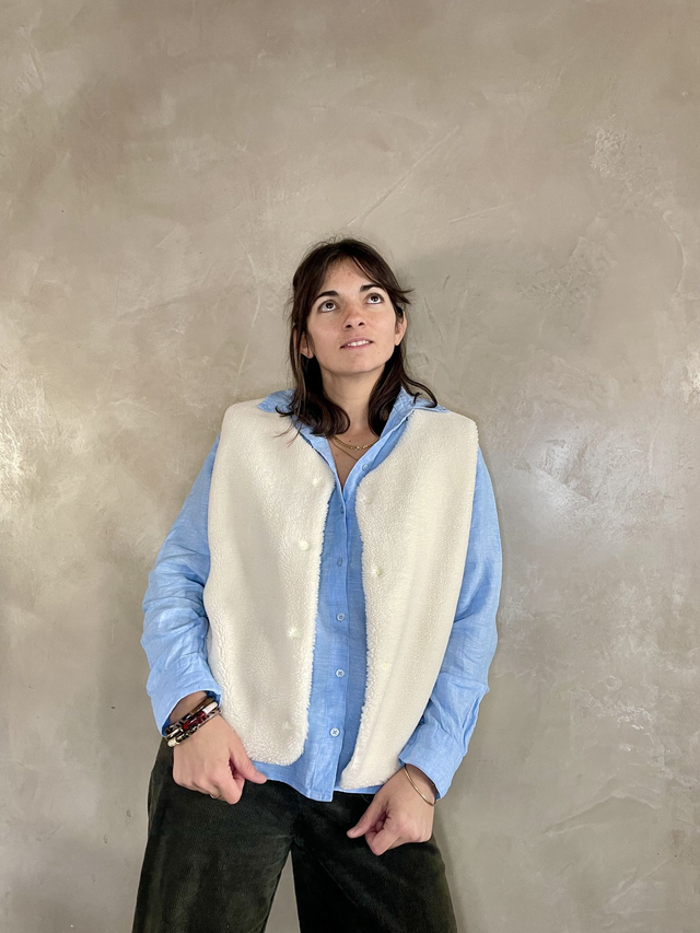Gilet Sherpa Femme