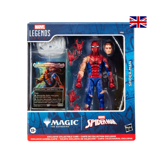 Vorverkauf: Actionfigur - Battle-Damaged Spider-Man (plus exklusive Foil-Karte) (Versand ab Ende Oktober)