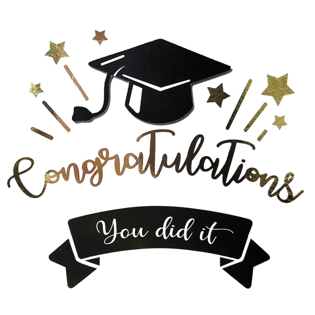 Congratulations Graduation Foil