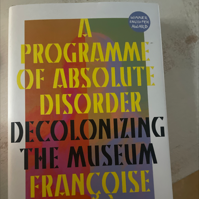Programme Of Absolute Disorder- Francoise Verges