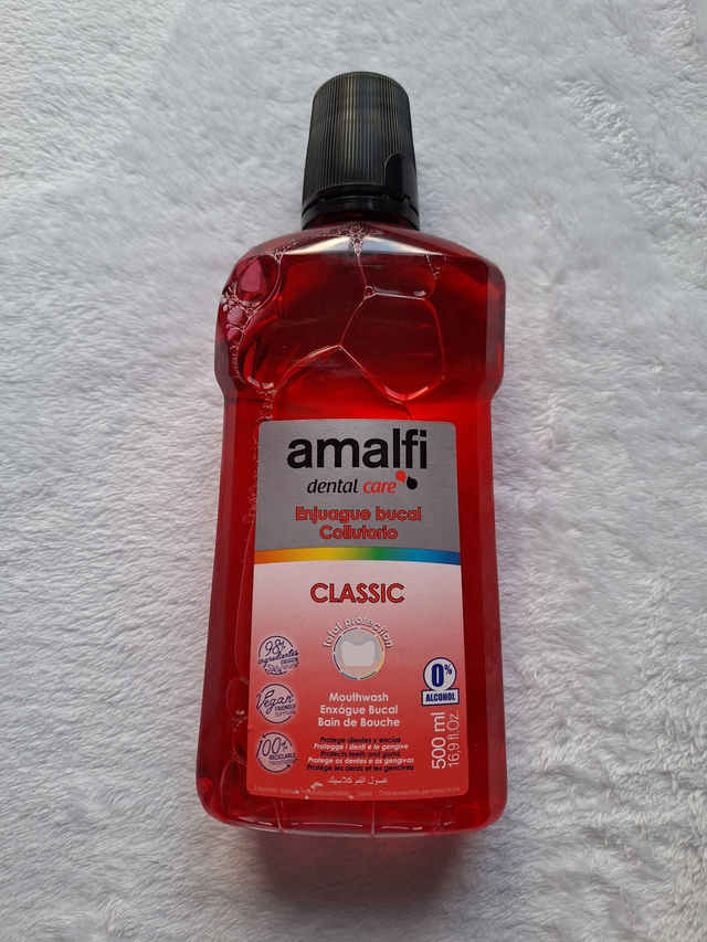 Bain de bouche AMALFI Classique – 500 ml