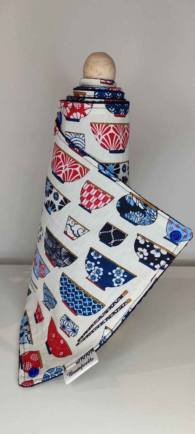 Essuie-tout &quot;BOL JAPONAIS&quot; 🏯​