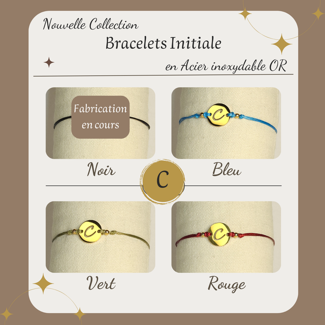 Bracelet initiale C