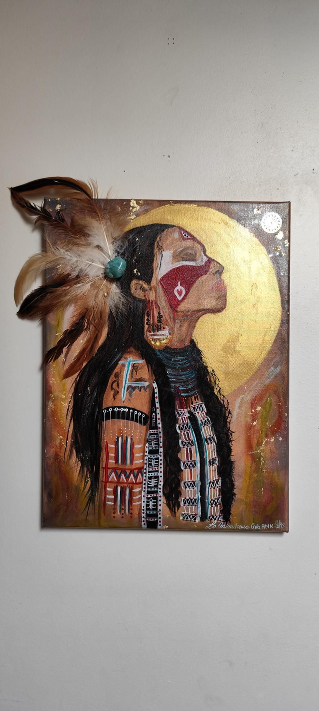 Toile Kalys chamane dans son Rayonne