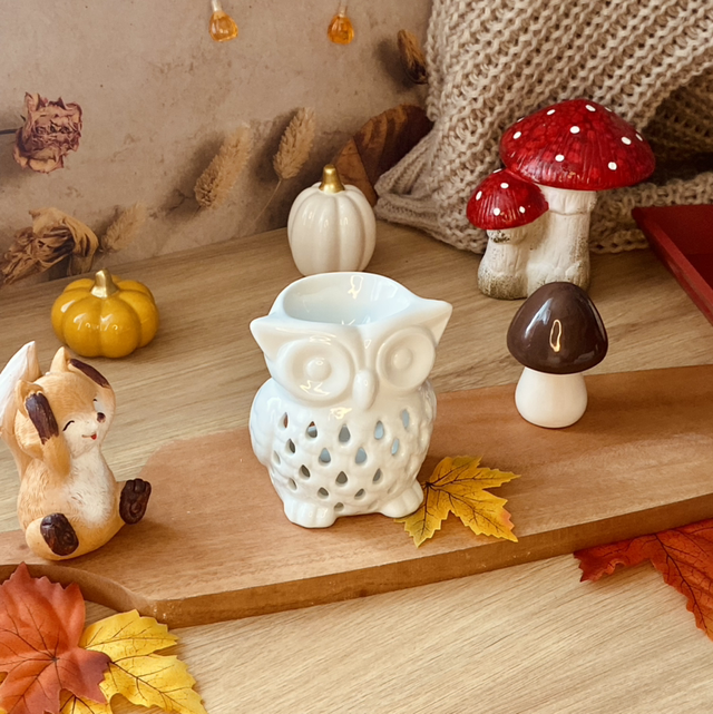 Brûle-parfum &quot;Hibou&quot; 