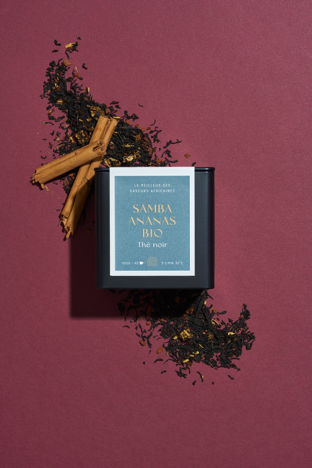 Thé noir - Samba Ananas bio 100g