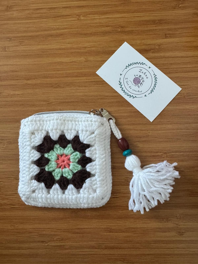 Portemonnaie (blanc) -  S 