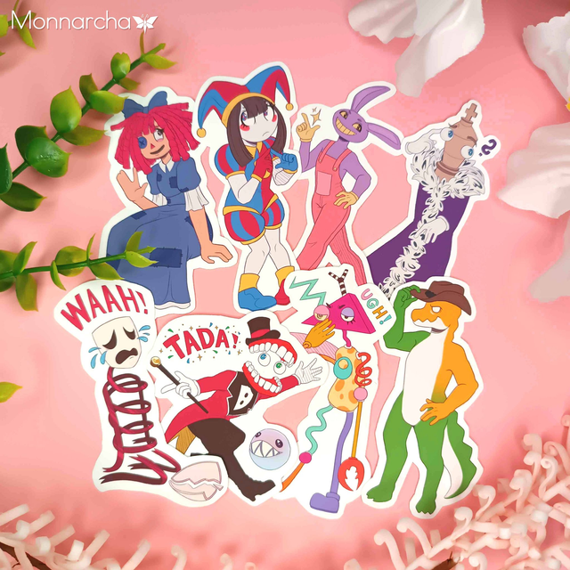 The Amazing Digital Circus Stickers