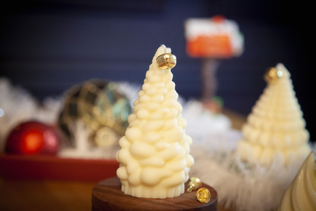 Bougie noël - Bougie sapin - Snow tree