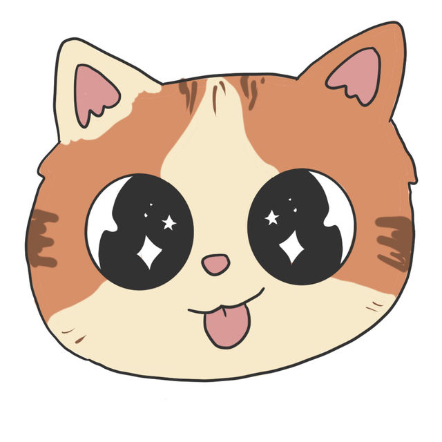 Original Art Sticker | Red Cat