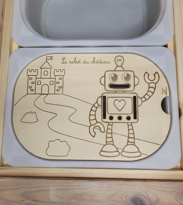 Le robot du château 