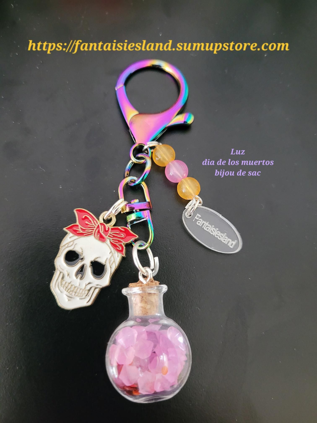 Bijou de sac luz dia de los muertos 