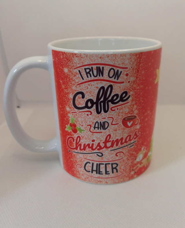 Christmas Coffee 11oz Sublimated Mug 