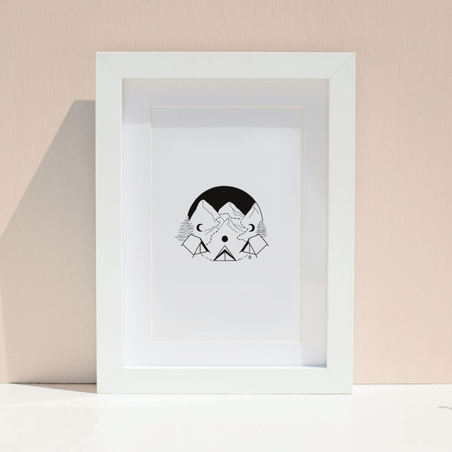 "Trek" Carte postale - 2024