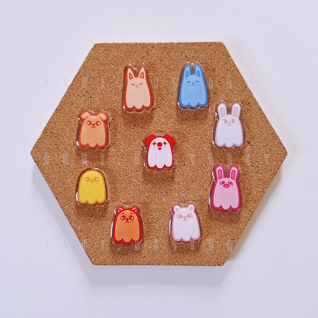 SKZ | "ATE THEM ALL, GAME SET!" Acrylic Pins