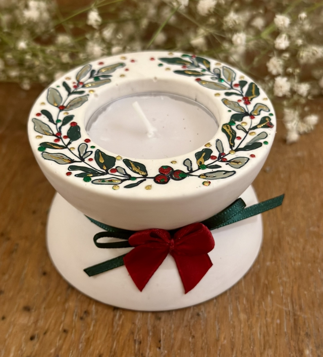 DOUBLE TEALIGHT HOLDER