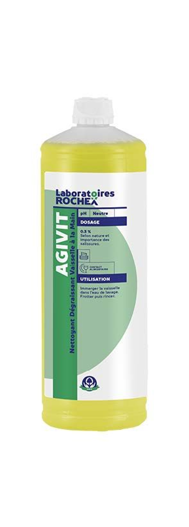 AGIVIT Nettoyant Dégraissant Vaisselle à la Main