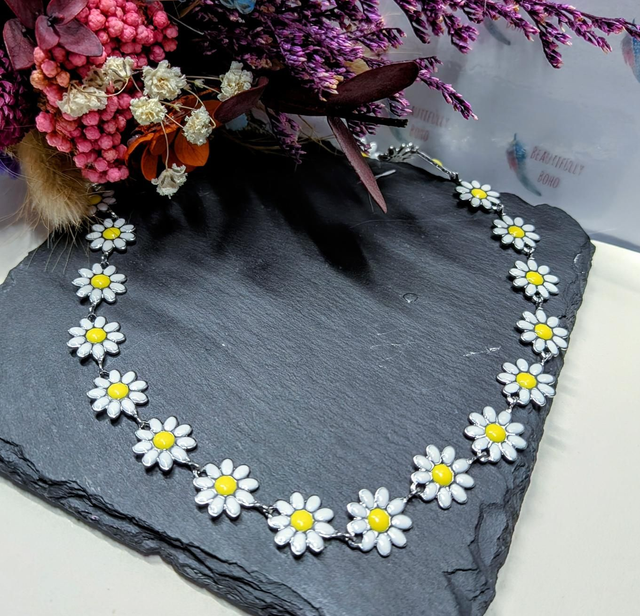 Stainless Steel Daisy Chain Anklet