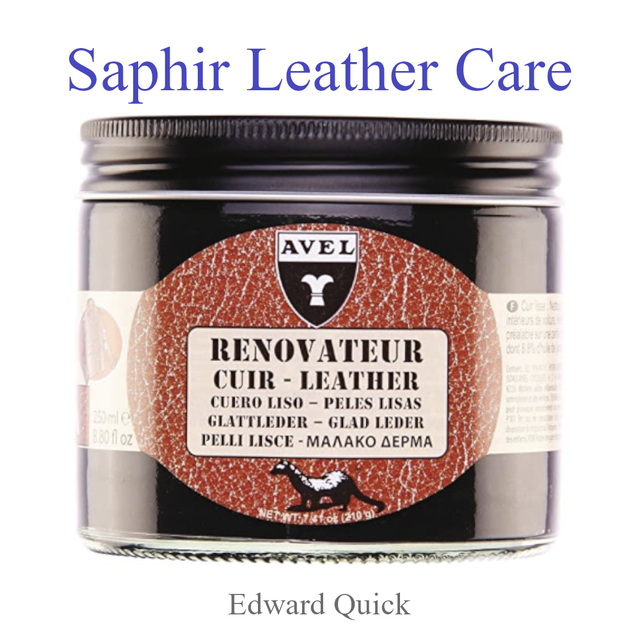 AVEL - RENOVATOR - LEATHER BALM JAR (BAUME CUIR) - 275ml