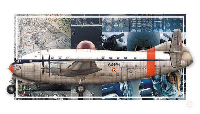 Tirage Papier TN16 Breguet 765 "Sahara"