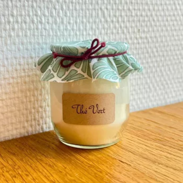 Bougie yaourt « Thé vert »