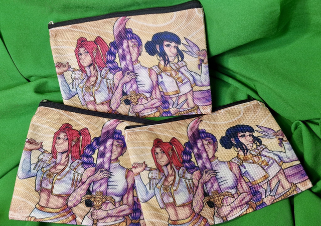 K pop Demon Hunter Huntrix Pencil Pouch 