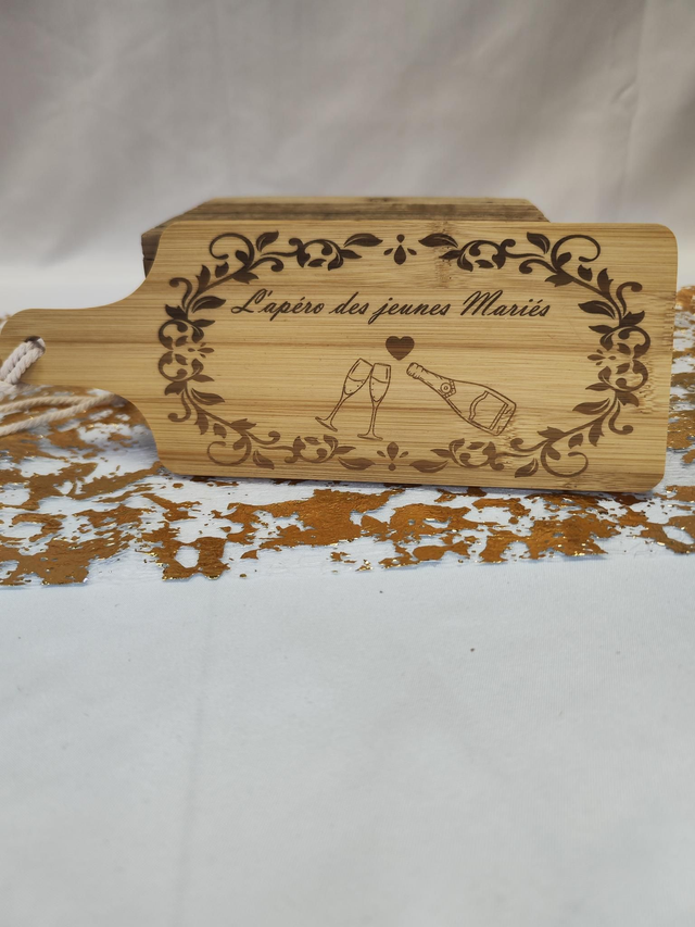 Planche à découper mariés 