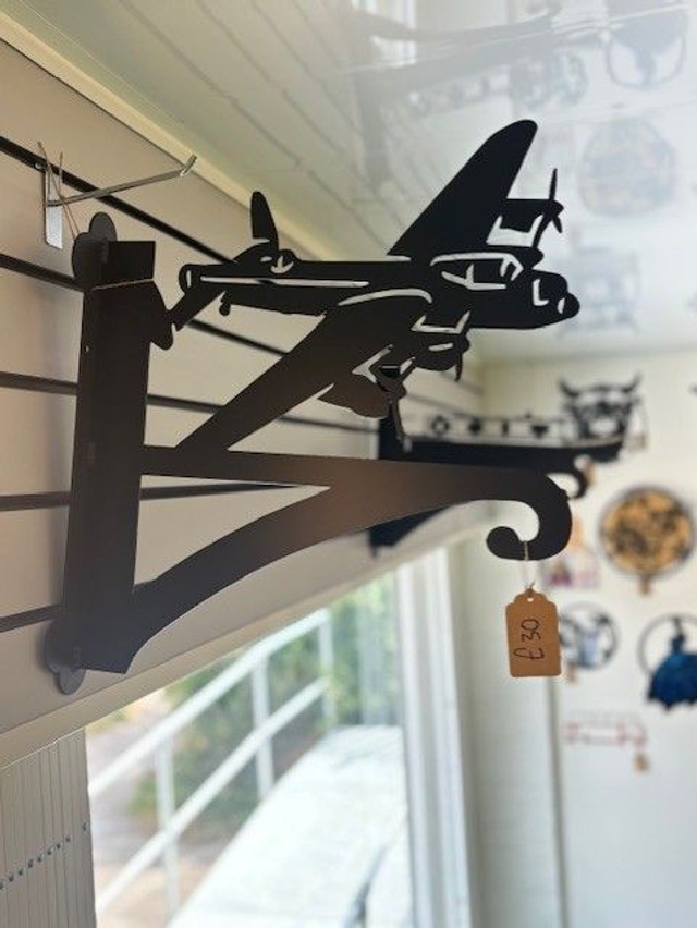 LANCASTER BOMBER HANGING BASKET BRACKET 