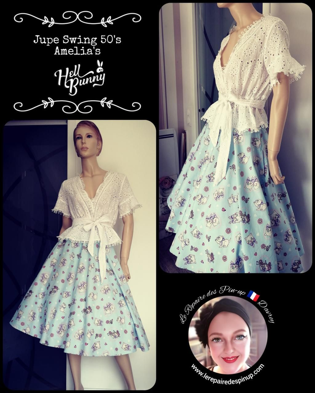 Jupe Hell Bunny Amelia T42/44