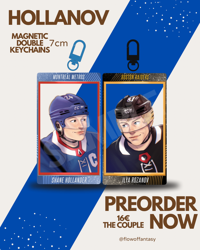 PREORDERS Double magnetic Keychain Hollanov