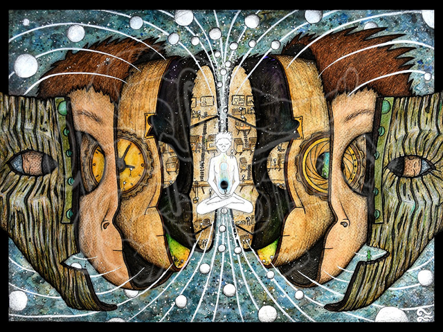 &quot;Inside the mask&quot; Print