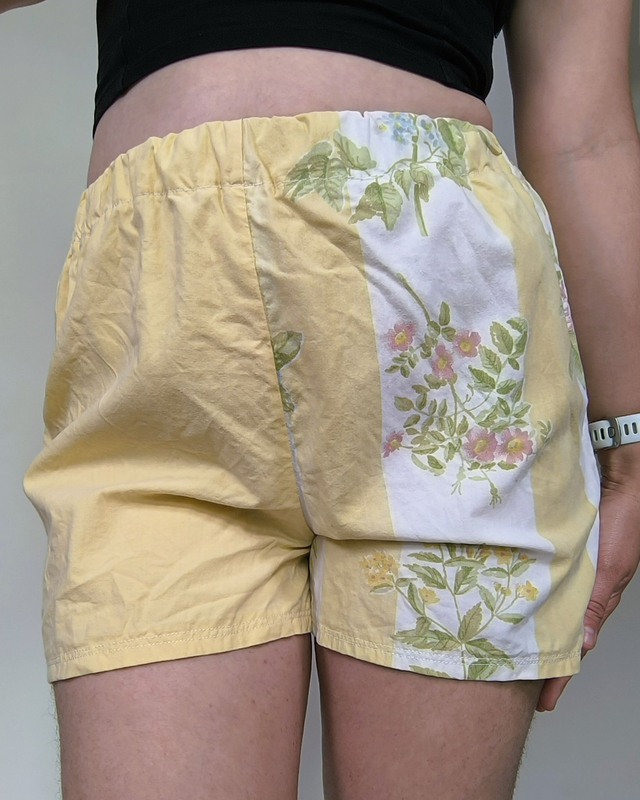 Short bicolore jaune - Taille 1