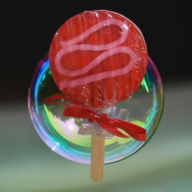 Savon sucette Oméga Fraise